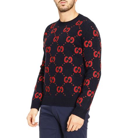 gucci jumper mens fake|gucci cardigan sweaters for men.